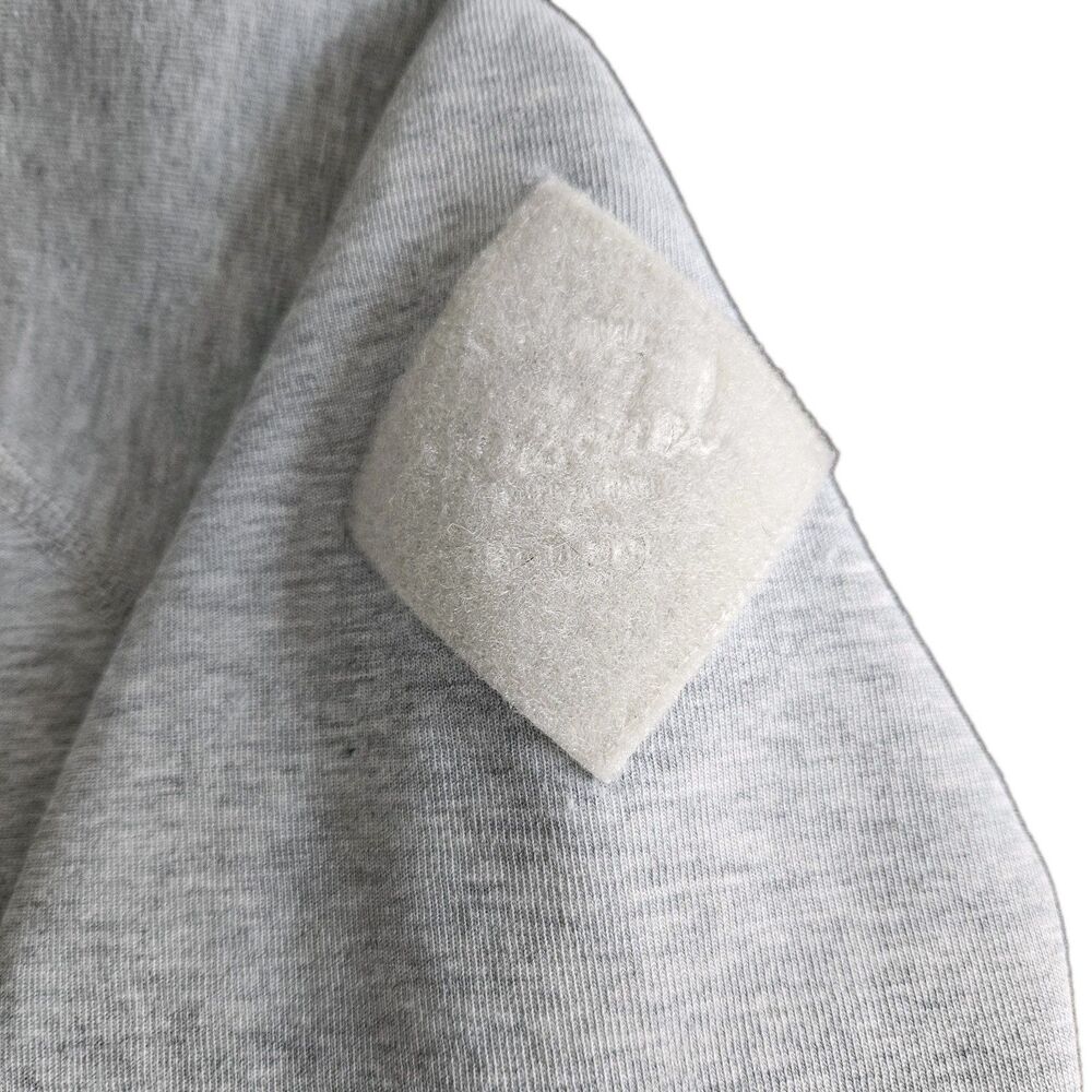 Herschel Mens Outdoor Performance Heather Light Grey Quarter Zip, Size XL - Picture 5 of 14